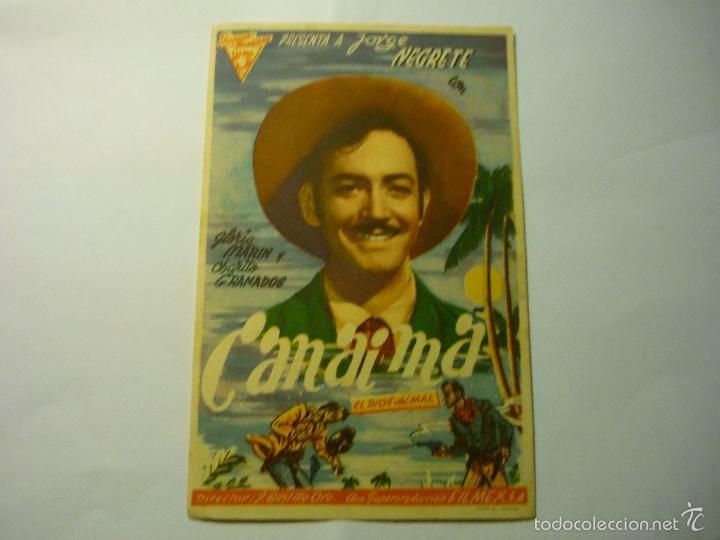 Cine: Programa  CANAIMA .-JORGE NEGRETE BB - Foto 1