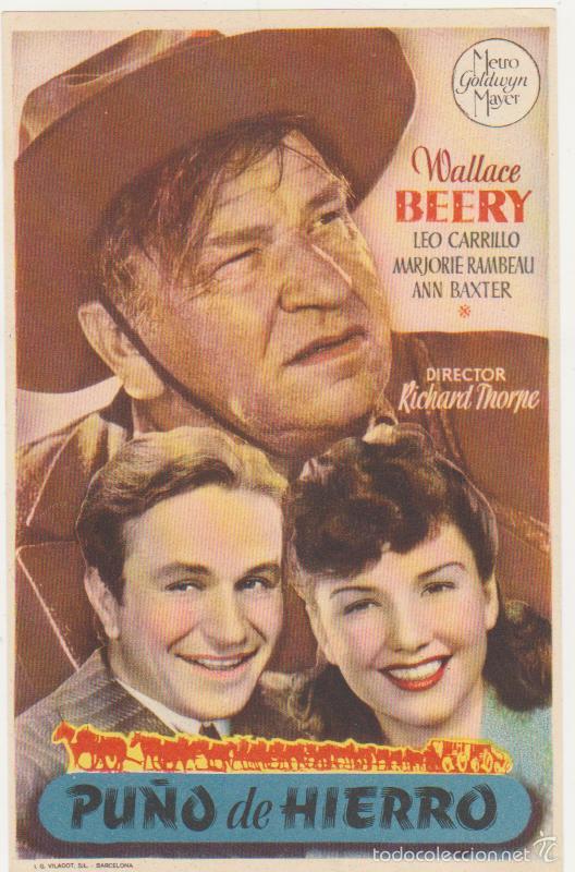 Cine: Pu&ntilde;o de Hierro. Sencillo de MGM.  &iexcl;IMPECABLE! - Foto 1