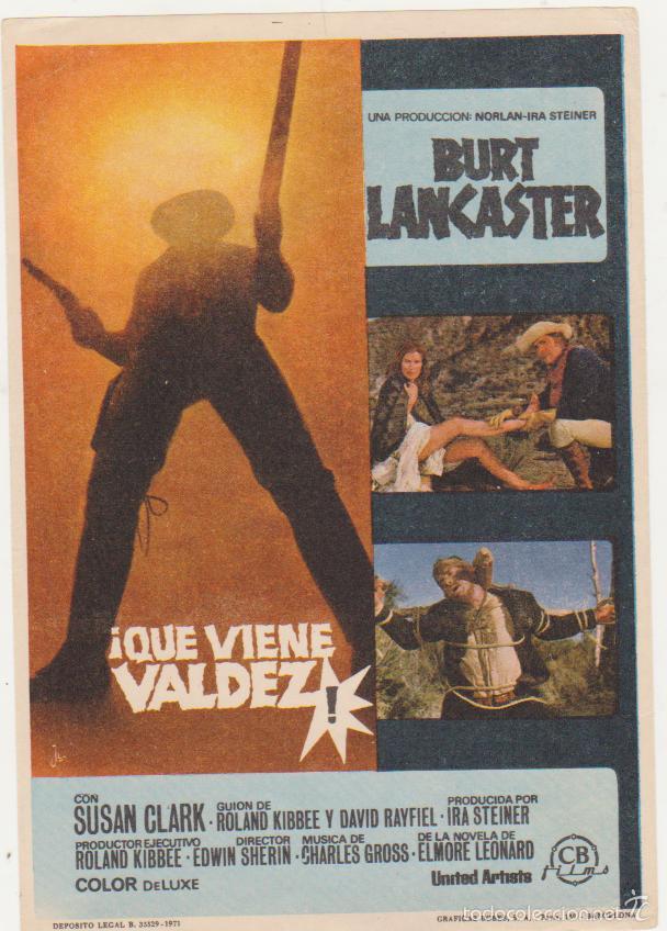 Cine: &iexcl;Que viene Valdez! Sencillo de CB Films. - Foto 1