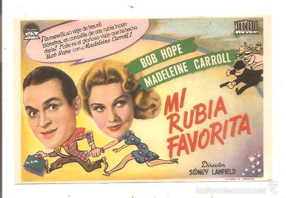 Cine: PROGRAMA MI RUBIA FAVORITA - Foto 1