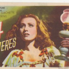 Cine: 4 MUJERES. SENCILLO DE REY SORIA FILMS. CINE MARI - LEÓN 1950. ¡IMPECABLE!. Lote 58217301