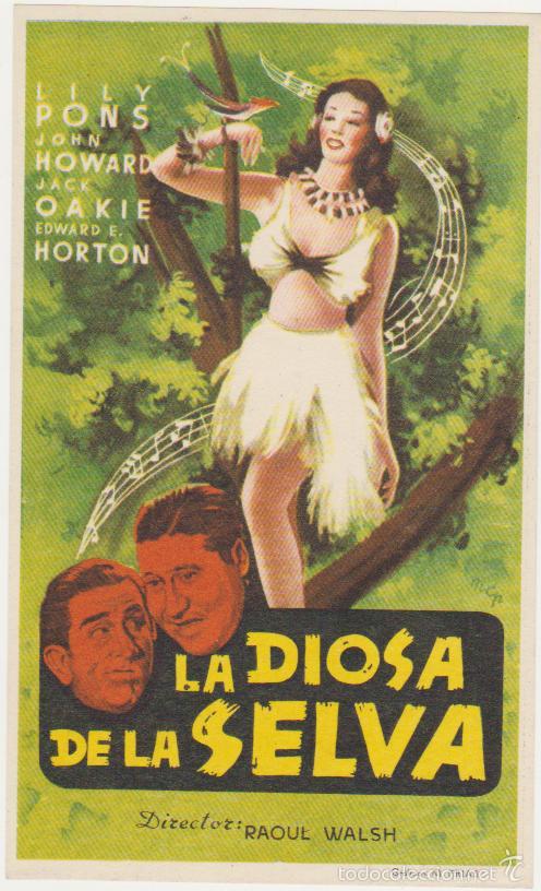 Cine: La Diosa de la Selva. Sencillo sin Distribuidora. &iexcl;IMPECABLE! - Foto 1