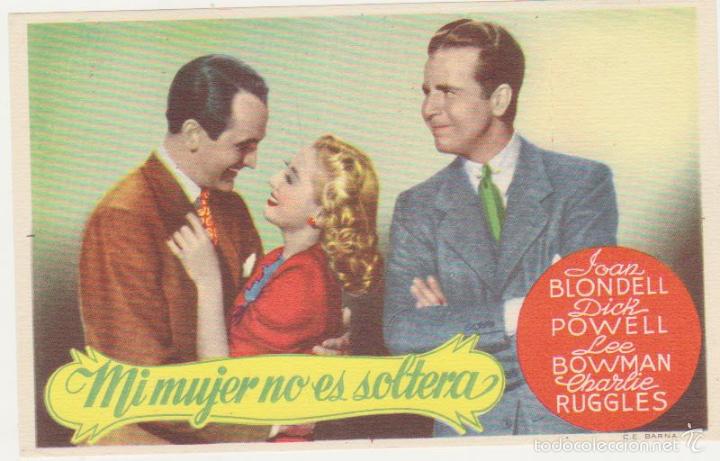 Cine: Mi mujer no es soltera. Sencillo sin marca de distribuidora.  &iexcl;IMPECABLE! - Foto 1