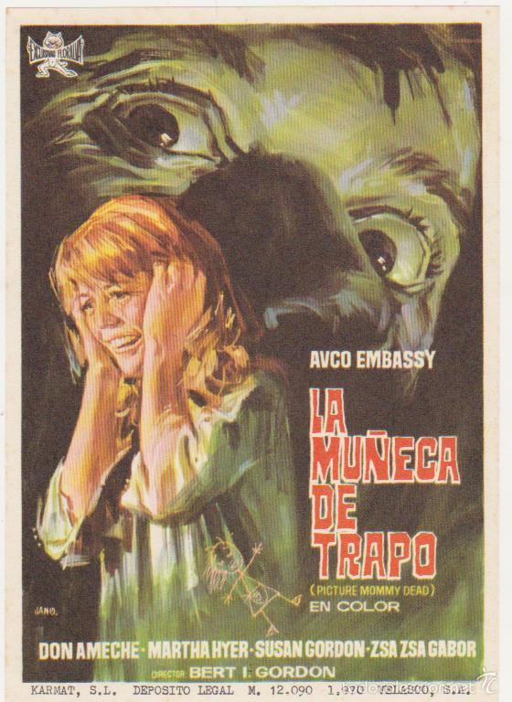 Cine: La Mu&ntilde;eca de trapo. Sencillo de Floralva. - Foto 1