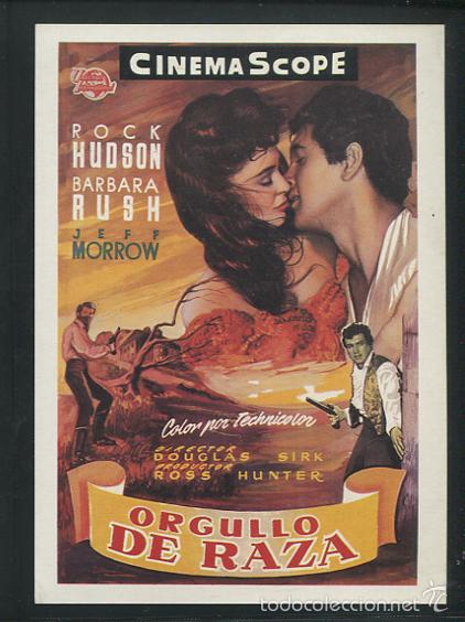 Cine: PROGRAMA ROCK HUDSON - ORGULLO DE RAZA (Captain Lightfoot)( Barbara Rush - Jeff Morrow) REEDICION - Foto 1