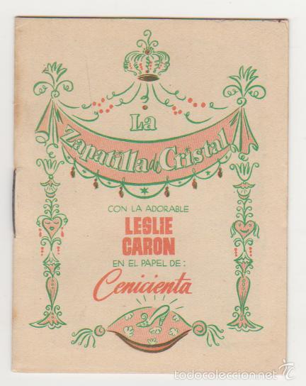 Cine: La Zapatilla de Cristal Programa Librito de 16 p&aacute;ginas. - Foto 1