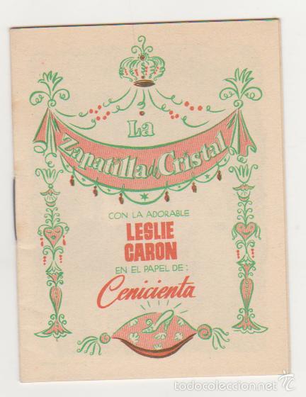Cine: La Zapatilla de Cristal. Programa librito de 16 p&aacute;ginas. - Foto 1