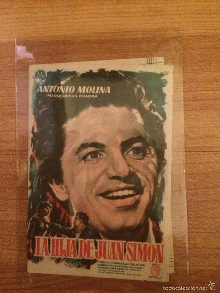 la hija de juan simon - antonio molina - Comprar Clasico Español