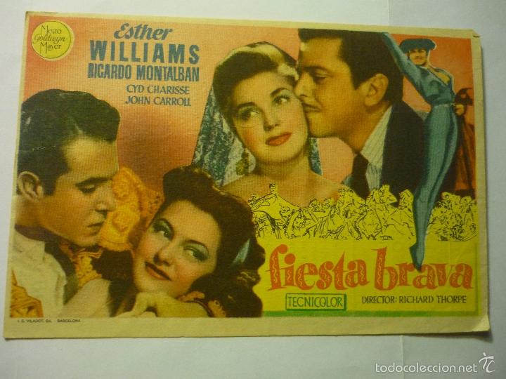 Cine: programa fiesta brava - esther williams- - Foto 1