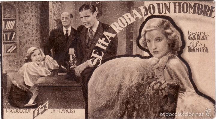 Cine: PROGRAMA DE CINE SE HA ROBADO UN HOMBRE