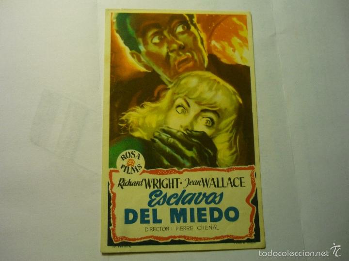 Cine: programa esclavos del miedo-jean wallace - Foto 1