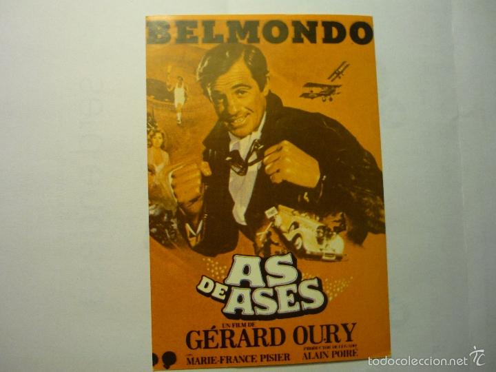Cine: PROGRAMA MODERNO AS DE ASES -J.P.BELMONDO - Foto 1