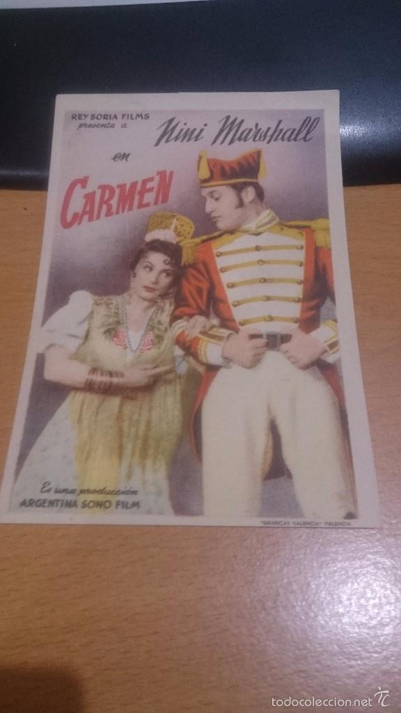 Cine: PROGRAMA DE CINE CARMEN - Foto 1