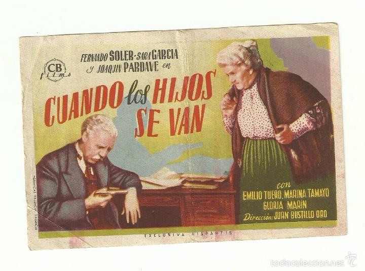 Cine: CUANDO LOS HIJOS SE VAN - Foto 1