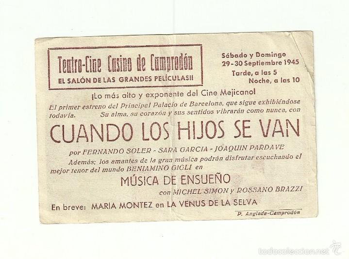Cine: CUANDO LOS HIJOS SE VAN - Foto 2