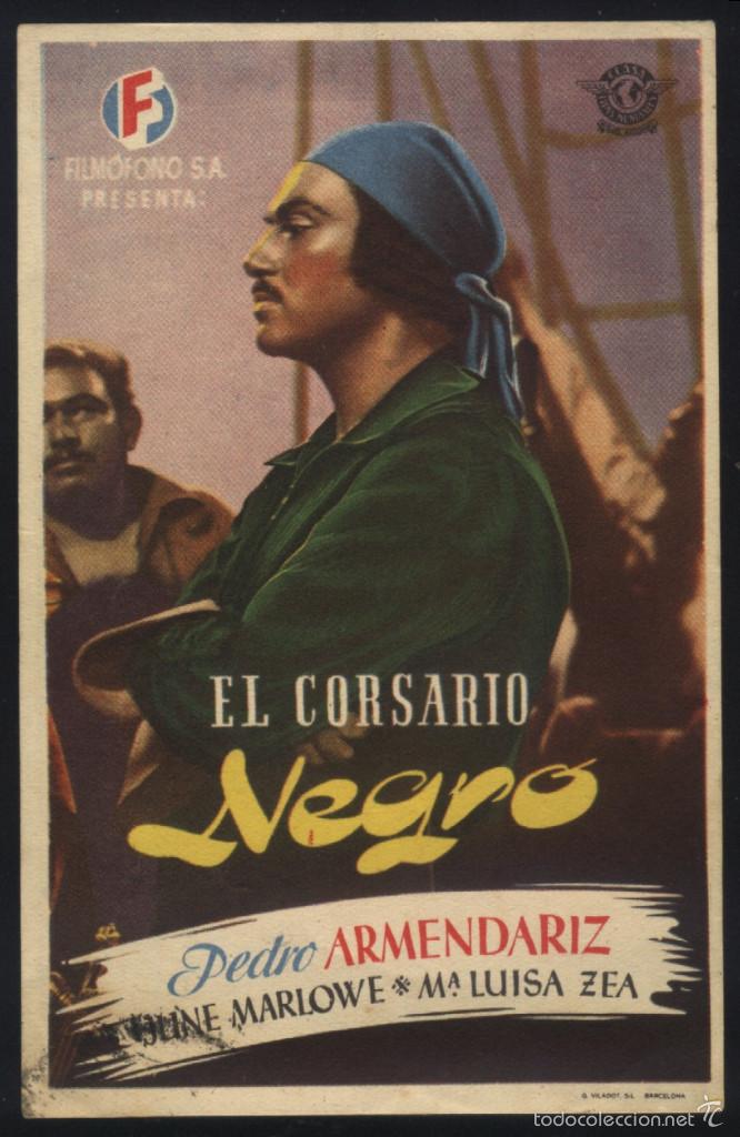 Kino: Q-06597- EL CORSARIO NEGRO (Pedro Armendariz - June Marlowe - Maria Luisa Zea - Antonio Diaz)