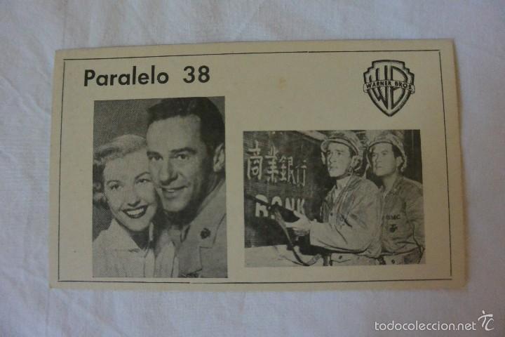 Cine: FOLLETO CROMO CINE PARALELO 38 - Foto 1