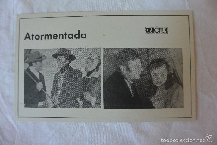 Cine: FOLLETO CROMO CINE ATORMENTADA - Foto 1