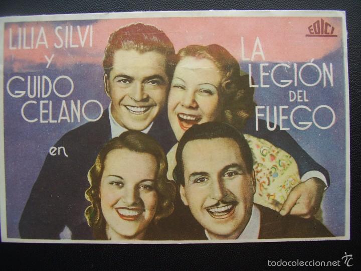 Cine: LA LEGI&Oacute;N DE FUEGO, LILIA SILVI, TEATRO PRINCIPAL