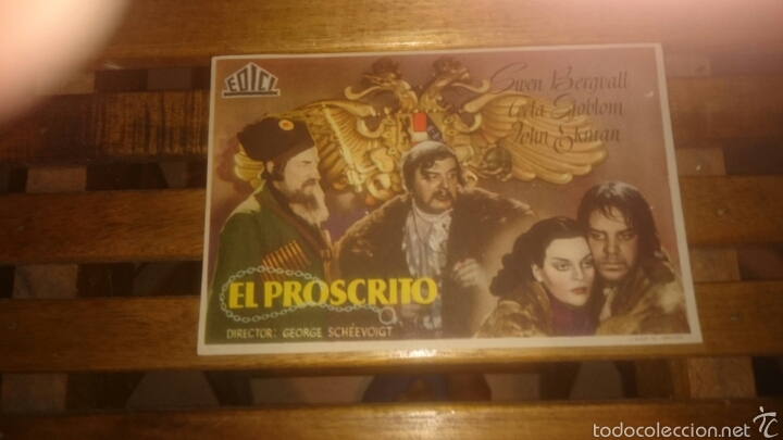 Cine: Programa de cine el proscrito - Foto 1