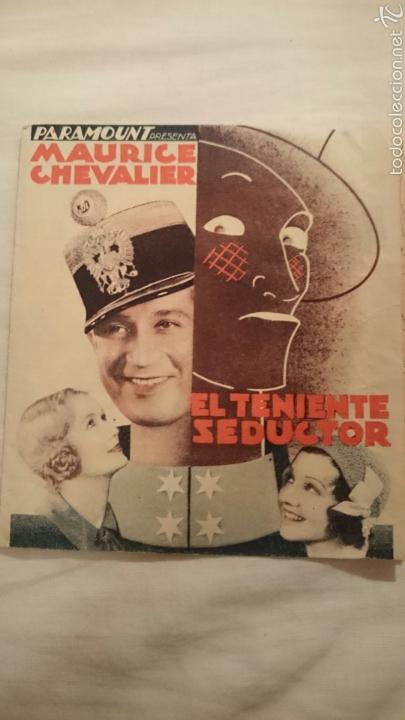 Cine: Programa de cine doble EL teniente seductor. - Foto 1