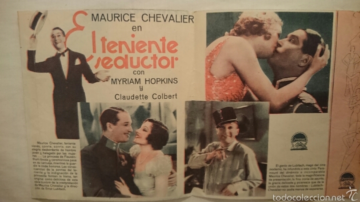 Cine: Programa de cine doble EL teniente seductor. - Foto 2