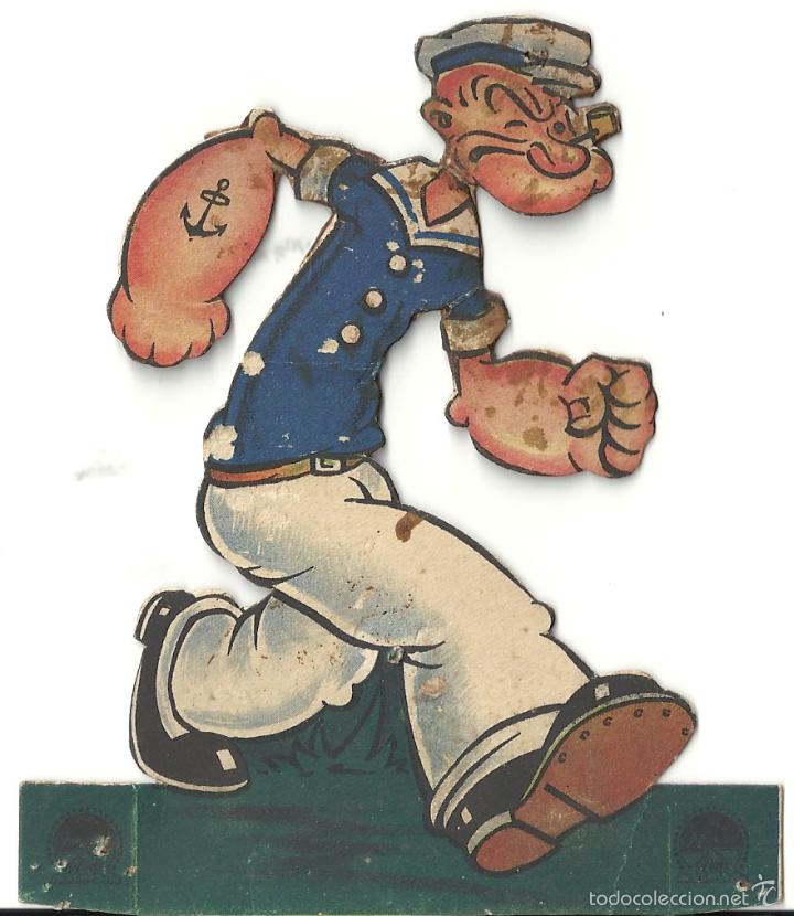 Cine: PTCC 410 POPEYE PROGRAMA TROQUELADO PEQUE&Ntilde;O 30S PARAMOUNT C - Foto 1