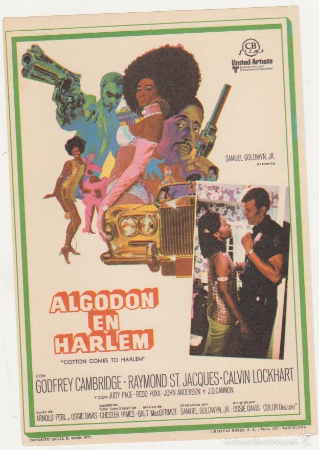 Cine: Algod&oacute;n en Harlem. Sencillo de CB Films. &iexcl;IMPECABLE! - Foto 1
