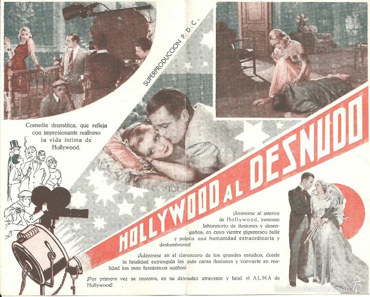 Cine: PTCC 329 HOLLYWOOD AL DESNUDO PROGRAMA DOBLE CINNAMOND CONSTANCE BENNETT - Foto 2