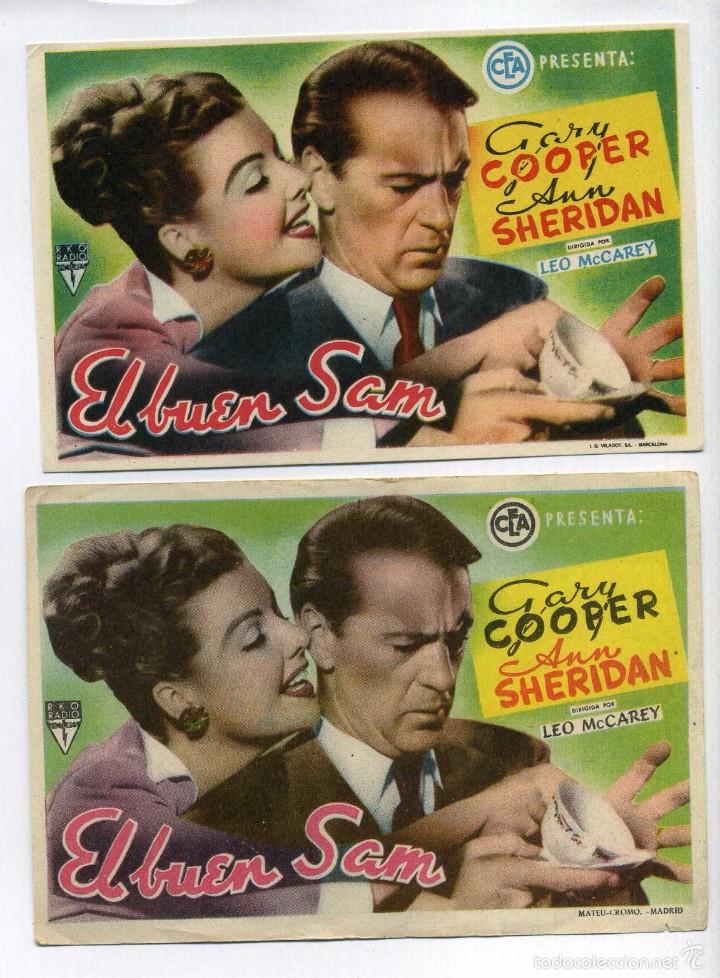 Cine: EL BUEN SAM, con Gary Cooper. S/I