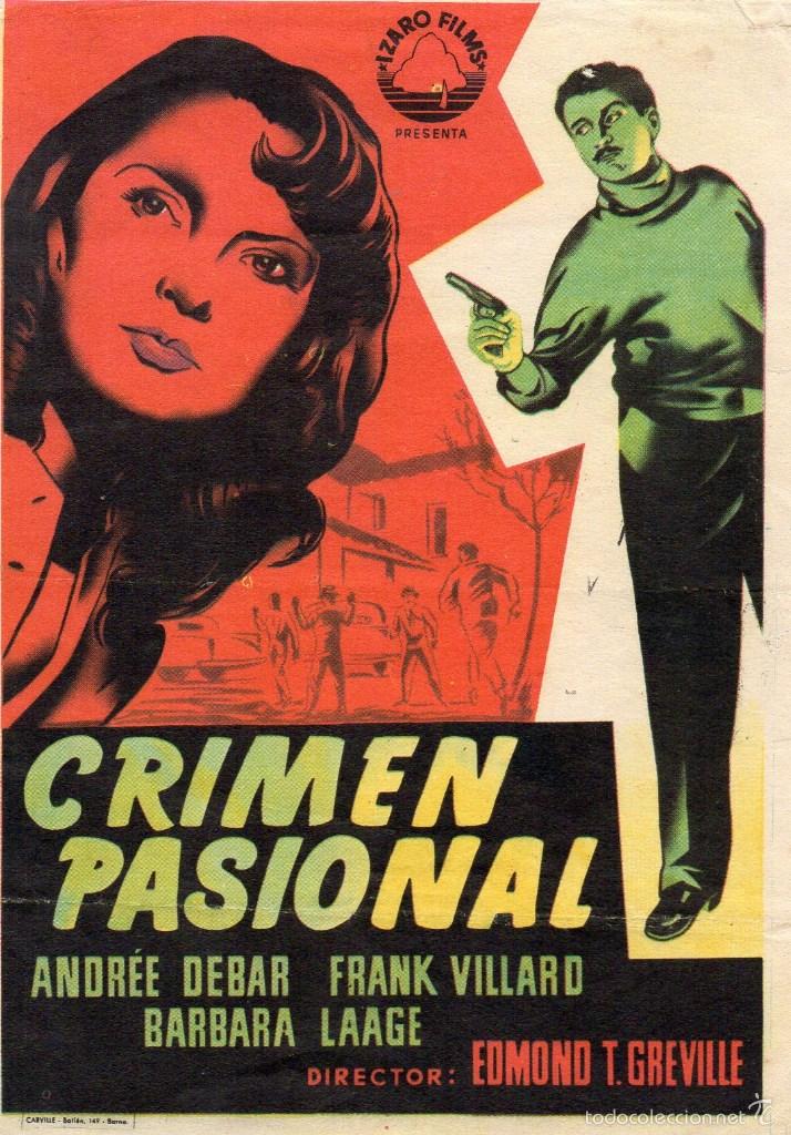 Cine: CRIMEN PASIONAL - Foto 1