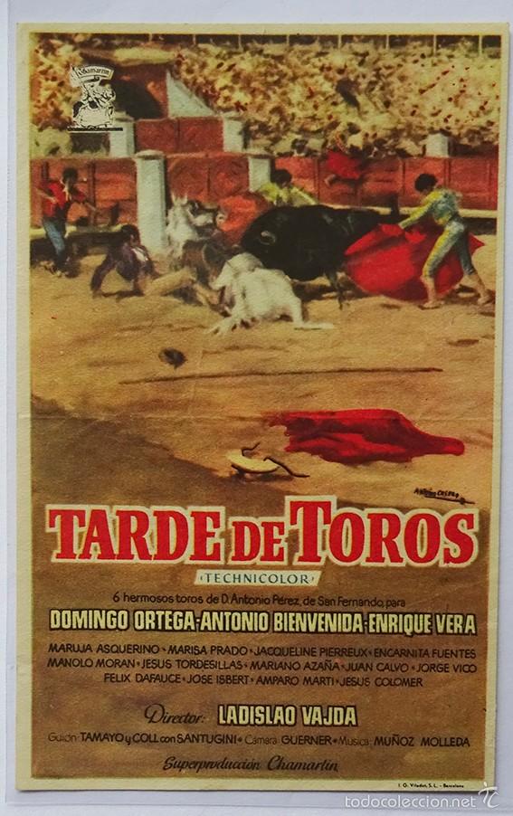 Cine: tarde de toros de ladislao Vajda 1956 - Foto 1