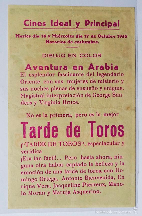 Cine: tarde de toros de ladislao Vajda 1956 - Foto 2