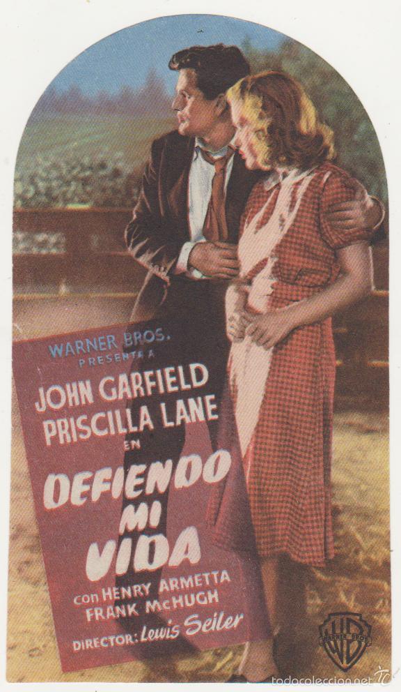 Cine: Defiendo mi vida. Troquelado de WB. - Foto 1
