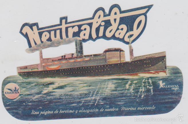 Cine: Neutralida. Sencillo troquelado de Cepicsa.  Cine Capitol.  &iexcl;IMPECABLE! - Foto 1