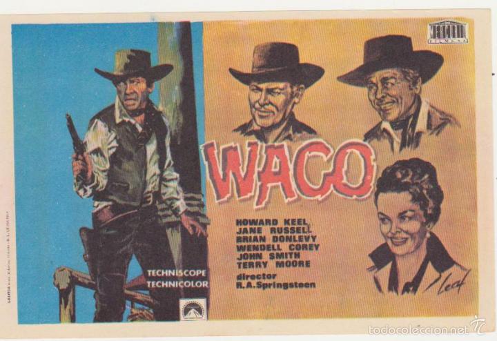 Cine: Waco. Sencillo de Mercurio.  &iexcl;IMPECABLE! - Foto 1