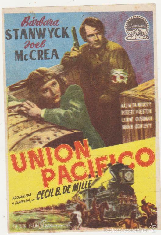 Cine: Uni&oacute;n Pac&iacute;fico. Sencillo de Paramount. - Foto 1