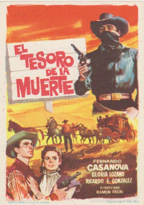 Cine: El Tesoro de la Muerte. Sencillo sin marca de distribuidora. &iexcl;IMPECABLE! - Foto 1