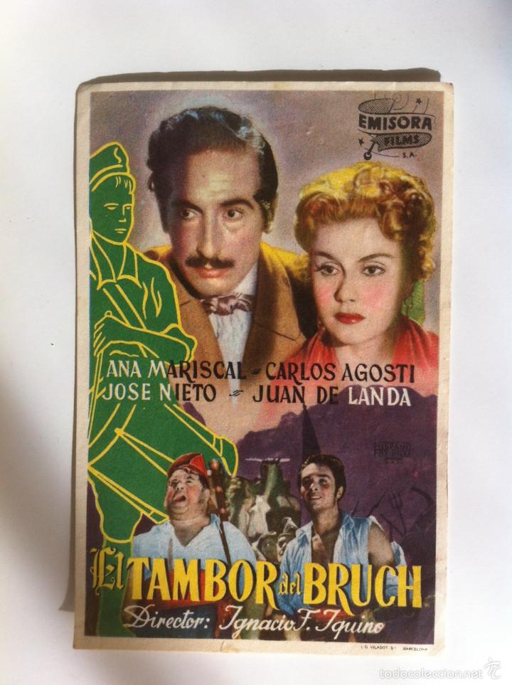 Kino: EL TAMBOR DEL BRUCH - PROGRAMA DE MANO (SIN PUBLICIDAD)