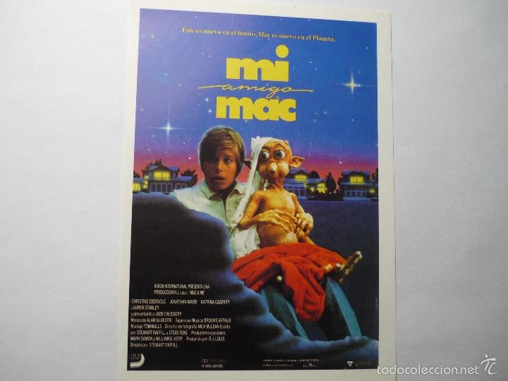 Cine: PROGRAMA MODERNO  MI AMIGO MAC - Foto 1