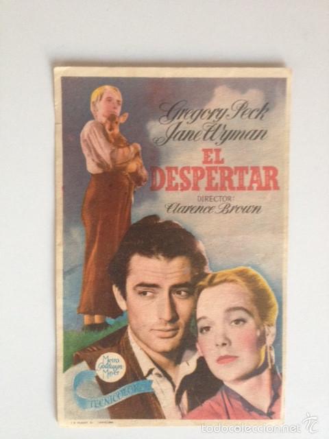 Cine: EL DESPERTAR - PROGRAMA SENCILLO SIN PUBLICIDAD - Foto 1
