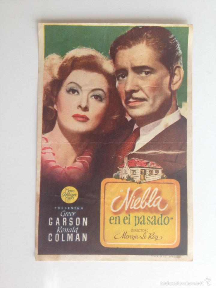 Cine: NIEBLA EN EL PASADO - PROGRAMA SENCILLO SIN PUBLICIDAD - Foto 1
