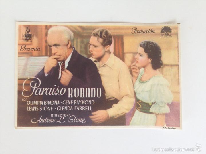 Kino: PARAISO ROBADO - SENCILLO SIN PUBLICIDAD