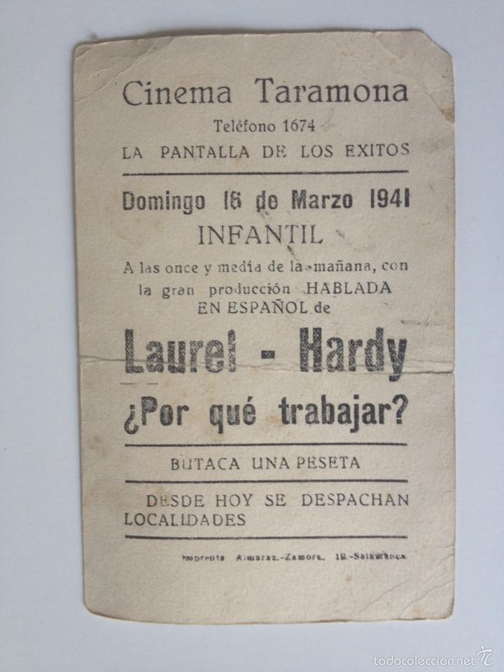 Cine: POR QU&Eacute; TRABAJAR ? - PROGRAMA SENCILLO (CON PUBLICIDAD) - Foto 2