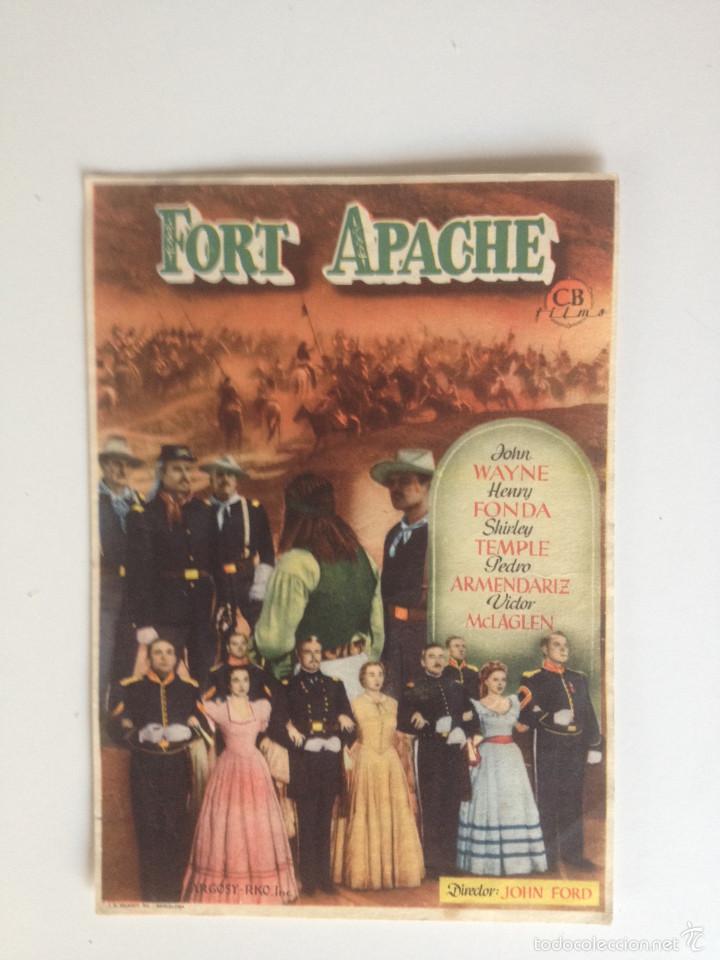 Cine: FORT APACHE - PROGRAMA SENCILLO (SIN PUBLICIDAD) - Foto 1