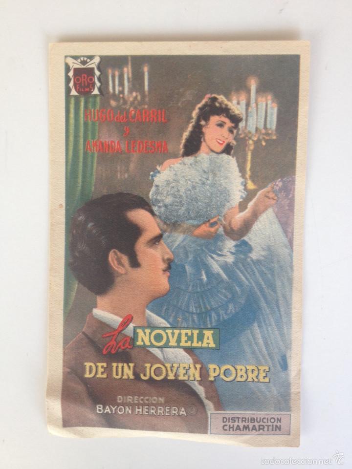 Cine: LA NOVELA DE UN JOVEN POBRE - Foto 1
