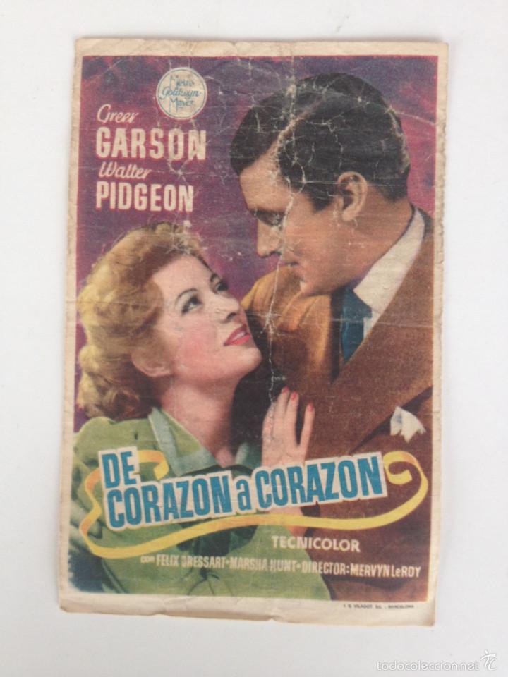 Cine: DE CORAZ&Oacute;N A CORAZ&Oacute;N - PROGRAMA SENCILLO SIN PUBLICIDAD - Foto 1