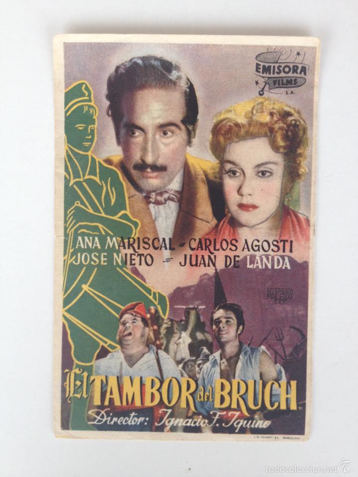 Kino: EL TAMBOR DEL BRUCH - PROGRAMA DE MANO (SIN PUBLICIDAD)