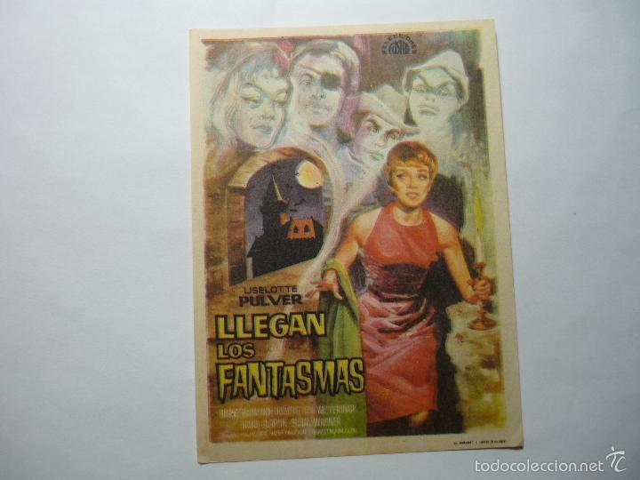 Cine: PROGRAMA LLEGAN LOS FANTASMAS.-LISELOTTE PULVER - Foto 1