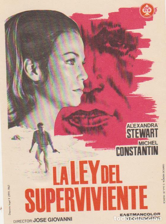 Cine: La Ley del superviviente. Sencillo de As Films.  &iexcl;IMPECABLE! - Foto 1